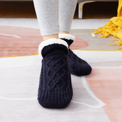 Chaussons-chaussettes V-mond : Confort et chaleur pour l'hiver